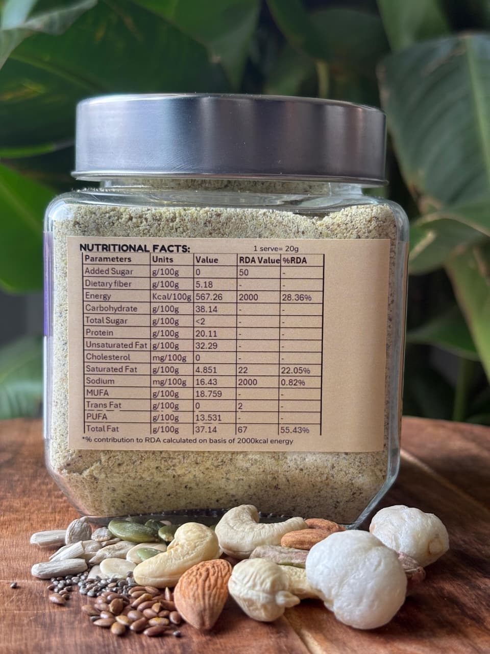 Seedlee Pista Thandai Nourish Blend