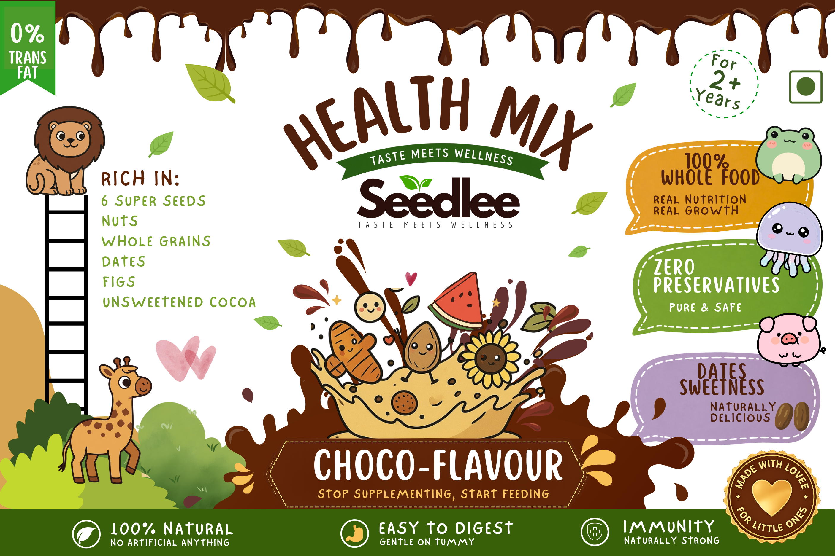 Seedlee Chocolate Nourish Blend