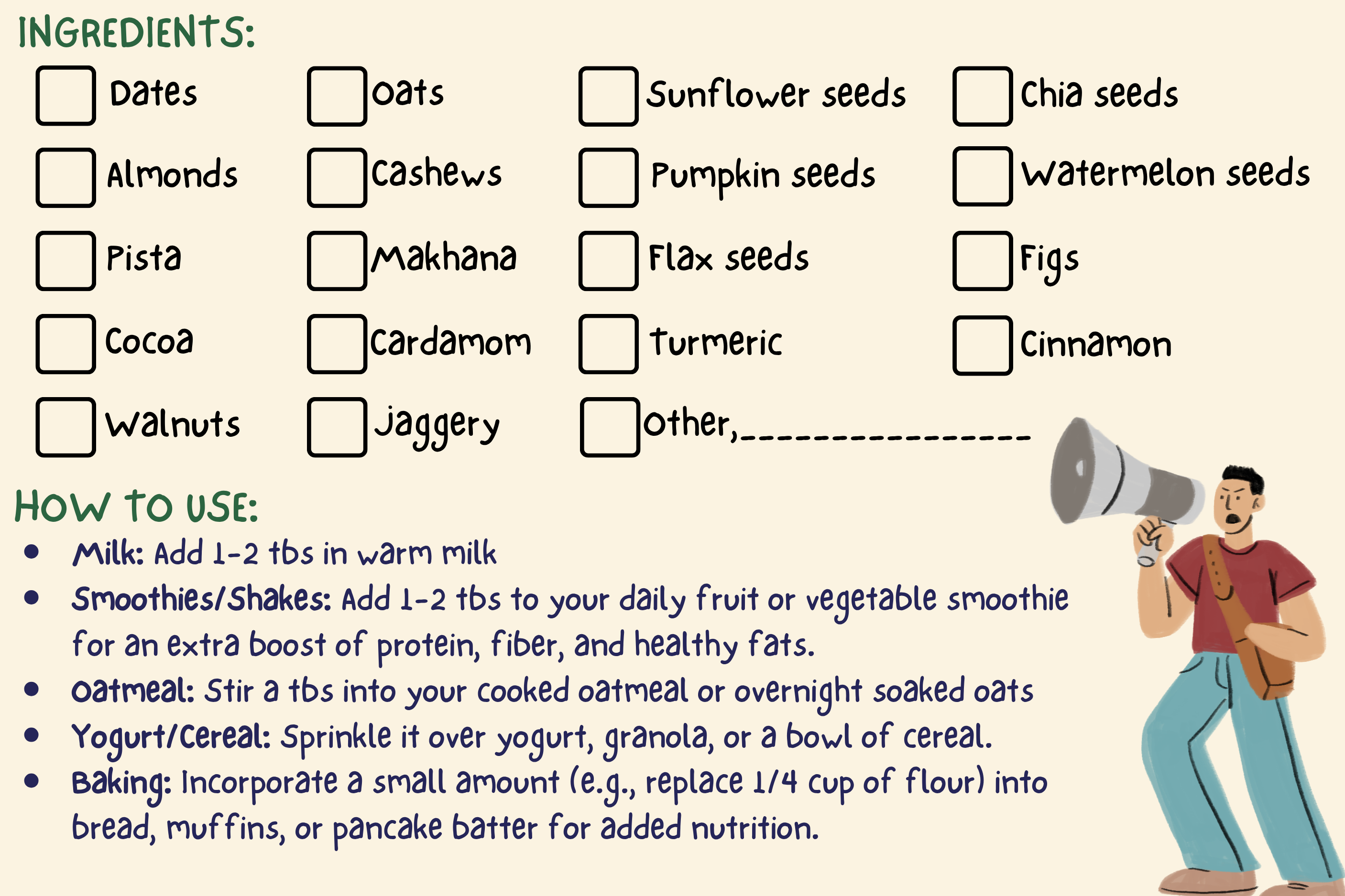 Build-Your-Blend Nutrition Drink